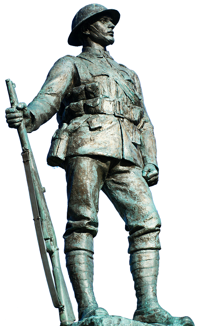 Soldier statue